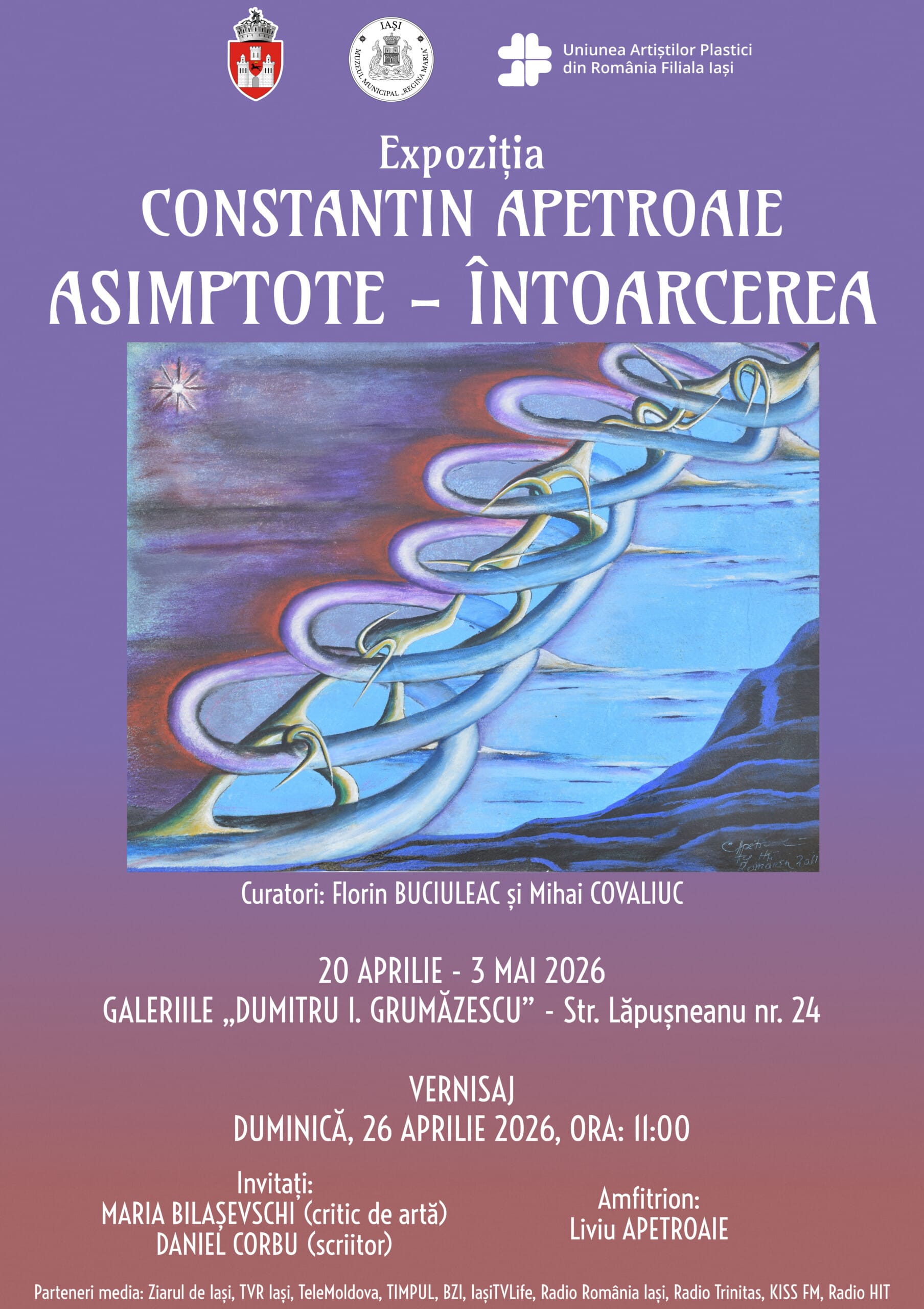 Expoziție de pictură - Constantin Apetroaie