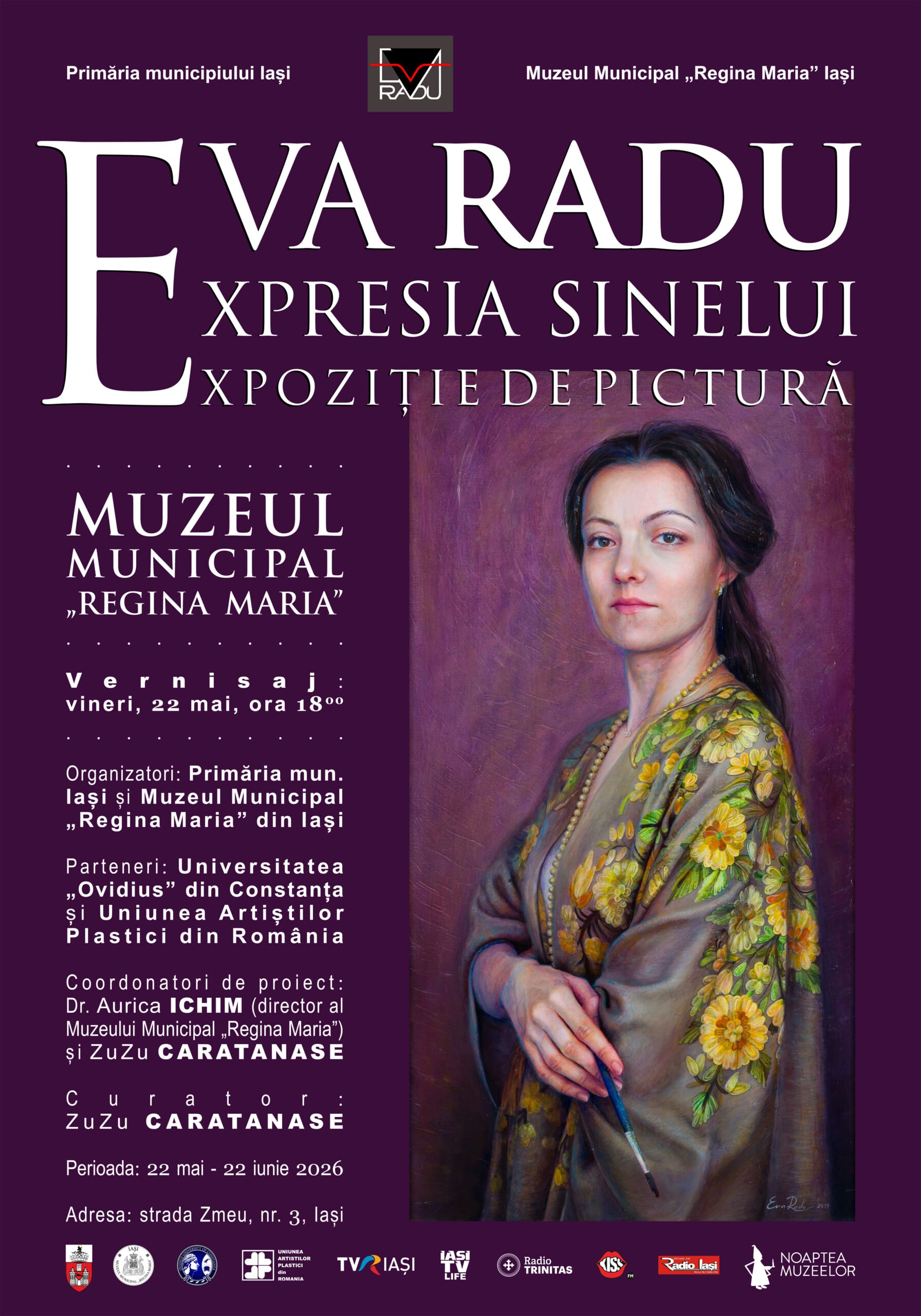 Expoziția de pictură „Expresia sinelui” - Eva Radu