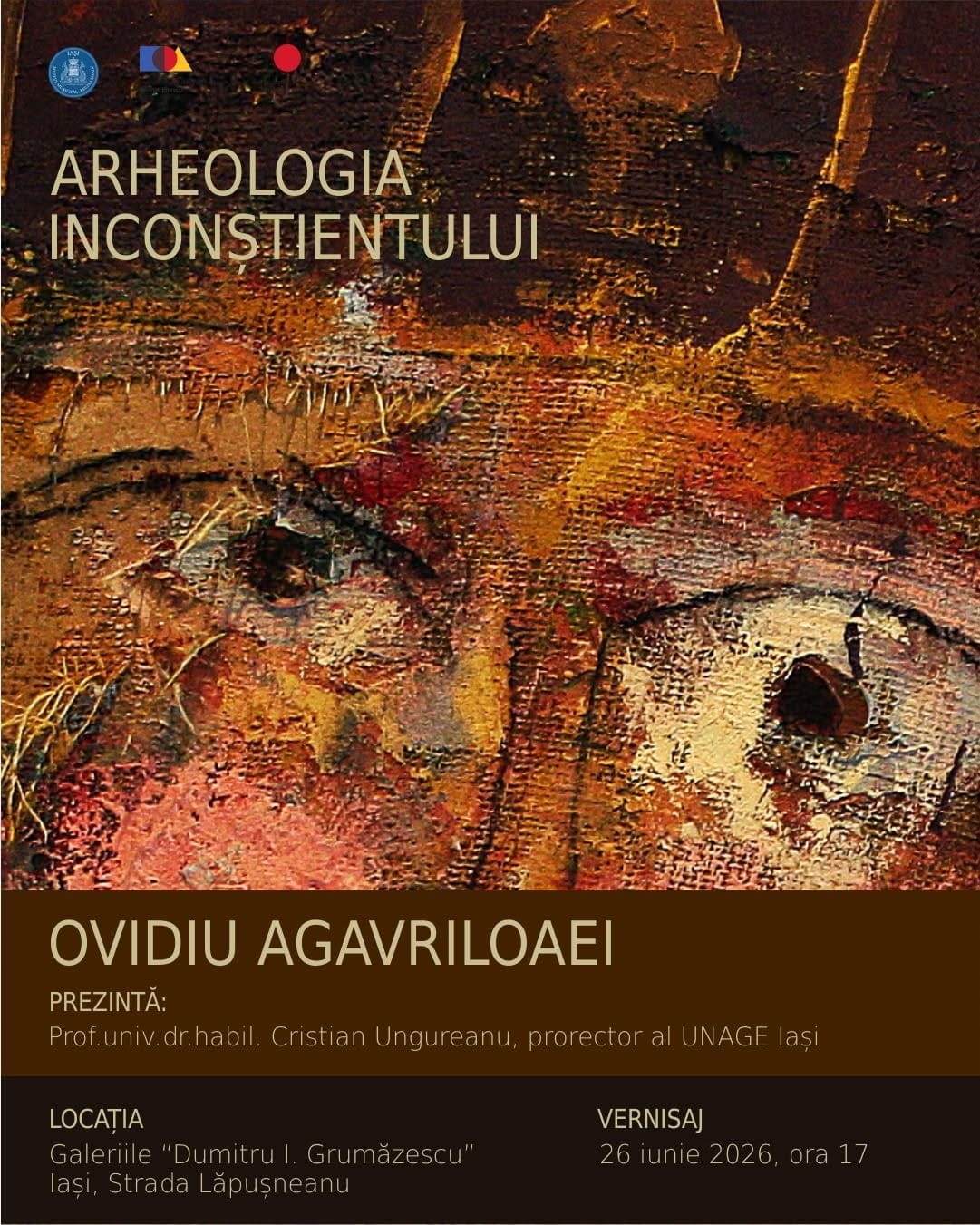 Expoziție de pictură - „Arheologia Inconștientului" de Ovidiu Agavriloaei 1 Expoziție de pictură - „Arheologia Inconștientului" de Ovidiu Agavriloaei