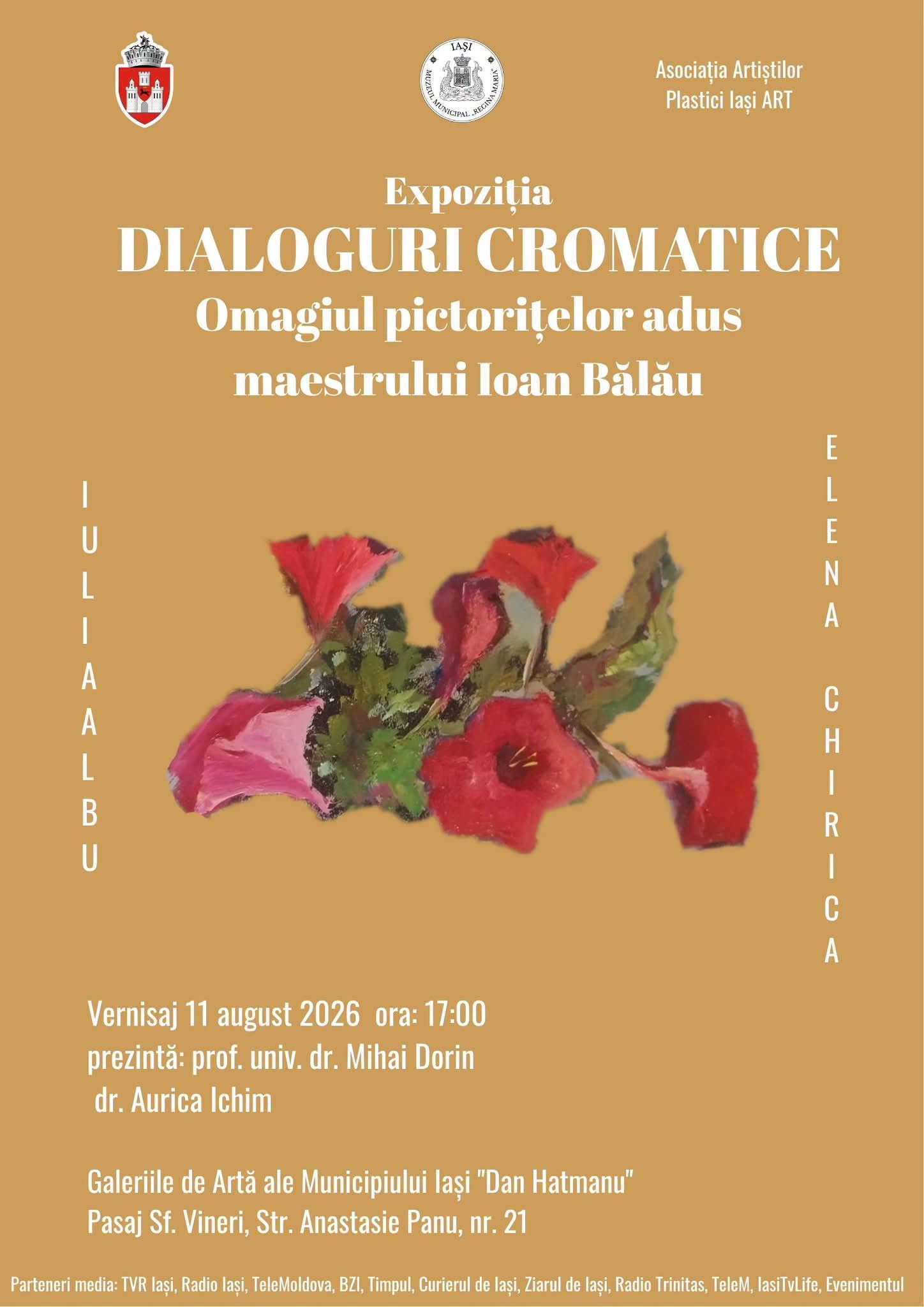 Expoziția „Dialoguri cromatice. Omagiu pictorului Ioan Bălău”