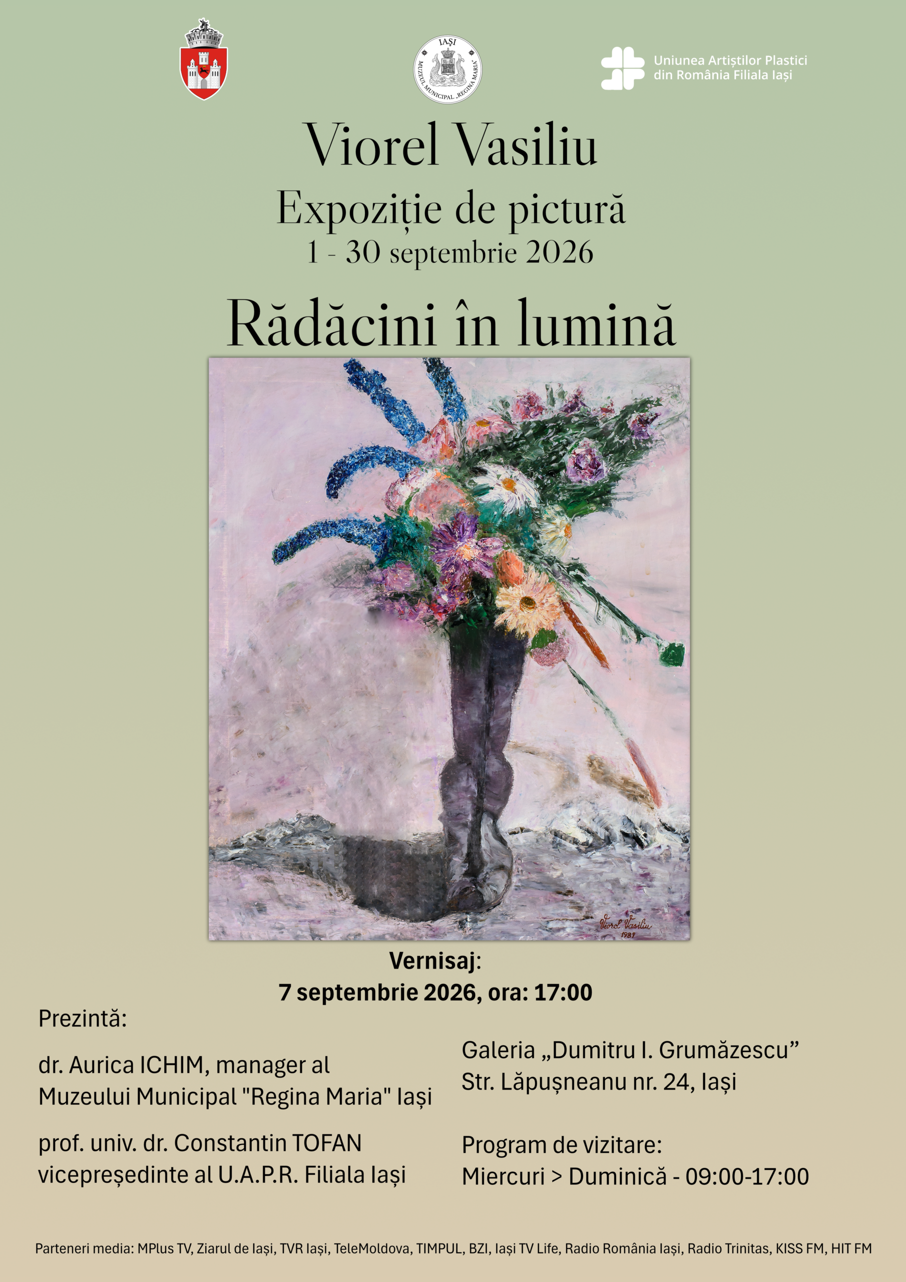 Expoziția „Rădăcini în lumină” - Viorel Vasiliu
